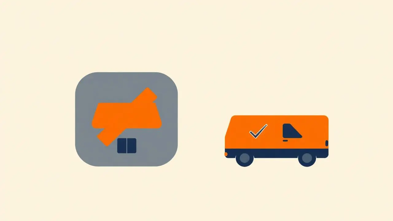 A disabled storefront pickup option next to an active delivery van option at WooCommerce checkout