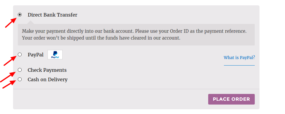 Quick edit panel for bulk assigning WooCommerce payment methods per product