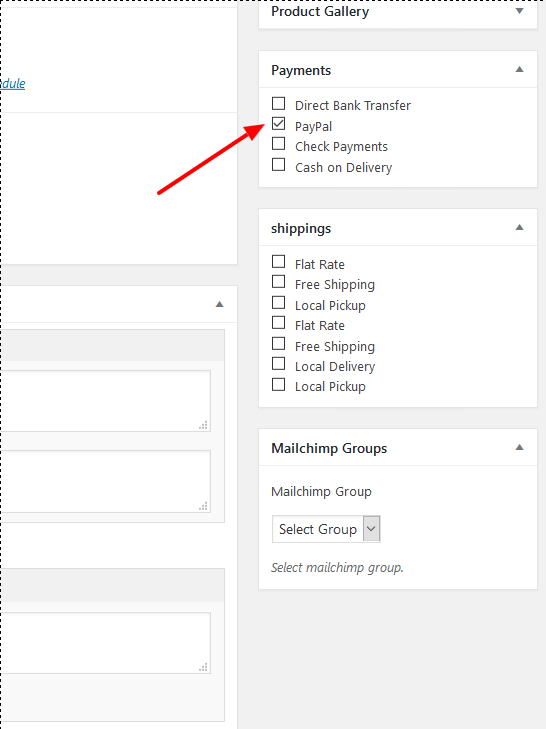 WooCommerce tag-based payment gateway control settings panel