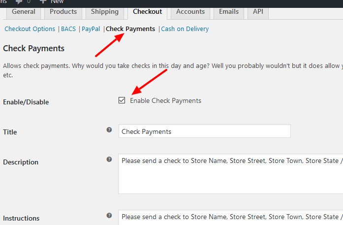 WooCommerce checkout page displaying only allowed payment gateways based on cart items