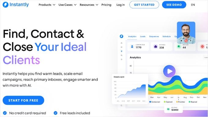 Instantly.ai Website Instantly.ai Website